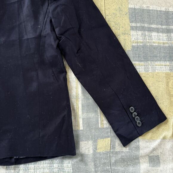 J. Crew Navy Blue Women's Blazer Jacket & Pants Bundle Sz 10 - Picture 13 of 16